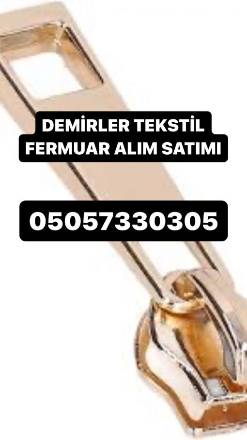  Fermuar alan,metal fermuar alan ve tüm fermuar çeşitlerini alan firma Demirler aksesuar her türlü tekstil aksesuar ve fermuar alanlar olarak; tekstil aksesuar alanında hizmet veren hurda fermuar gibi artan fermuar ve tekstil aksesuarlarını alan bir firmadır. Tekstil fermuar çeşitleri, fermuar alımı her türlü fermuar alınır